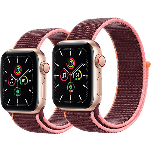 apple watch series se cellular aluminium case sport 40mm