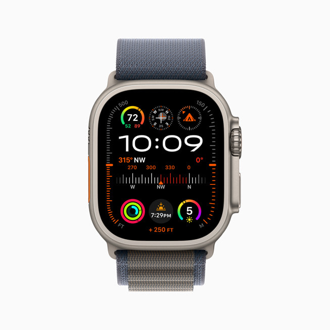 Hình ảnh mặt đồng hồ Modular Ultra trên Apple Watch Ultra 2.